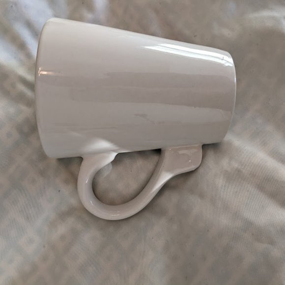 California Pantry Christmas White Mug with Red Stockings - Picture 3 of 6